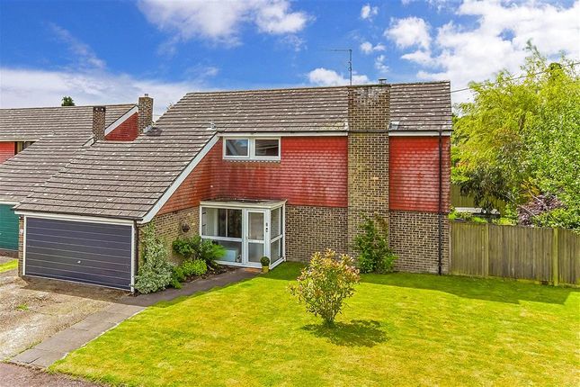 Thumbnail Detached house for sale in Church Field, Stanford, Ashford, Kent
