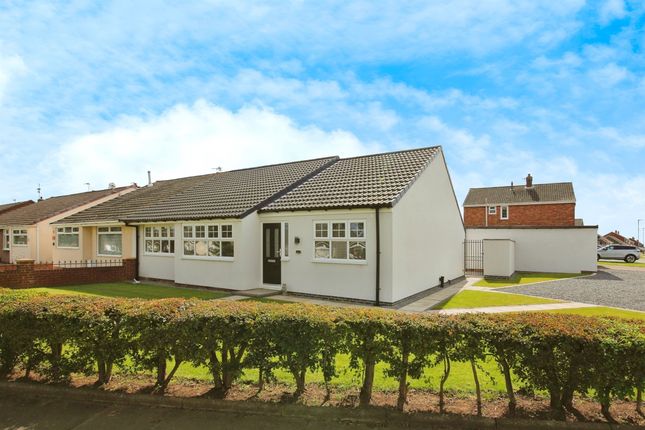 Thumbnail Semi-detached bungalow for sale in Cromer Walk, Hartlepool