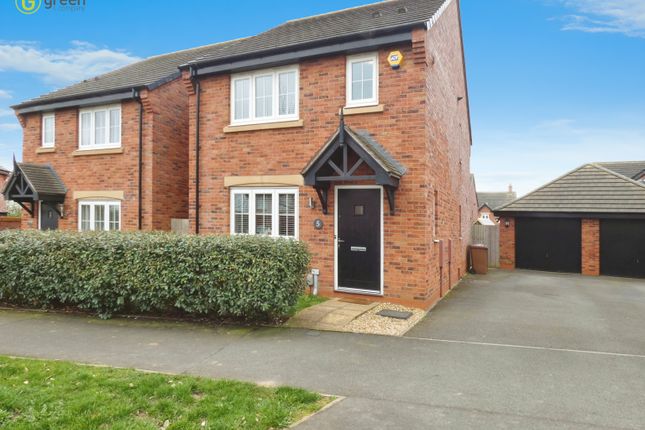 Thumbnail Detached house for sale in Thompson Way, Streethay, Lichfield