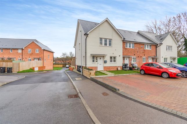 Thumbnail End terrace house for sale in Hengist Road, Aylesford