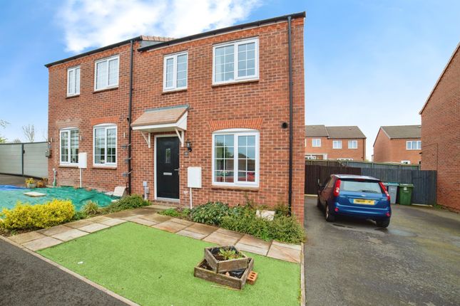 Thumbnail Semi-detached house for sale in Linnet Drive, Rainworth, Mansfield