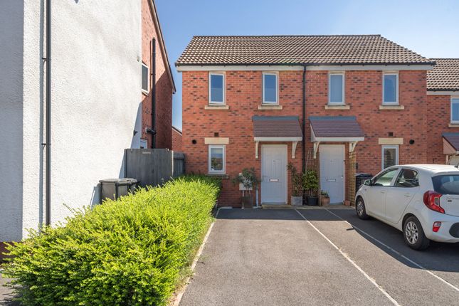 Thumbnail Semi-detached house for sale in Hob Close, Monkton Heathfield, Taunton