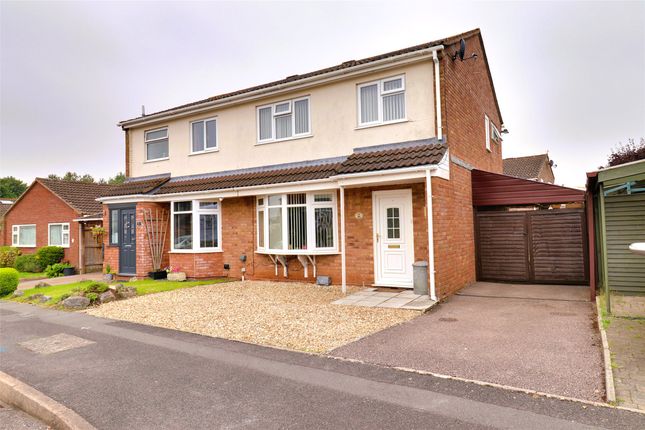 Thumbnail Semi-detached house for sale in Queens Road, Wellington, Somerset