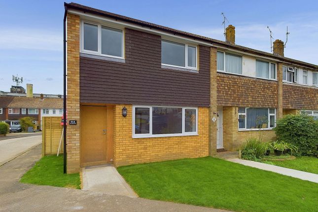 End terrace house for sale in Mendip Road, Salvington, Worthing