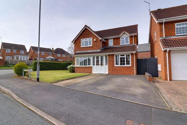 Thumbnail Detached house for sale in Lineker Close, Castlefields, Stafford