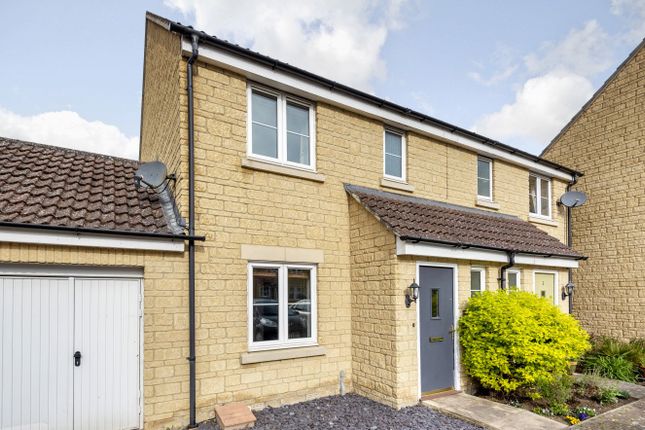 Thumbnail Semi-detached house for sale in Loiret Crescent, Malmesbury, Wiltshire