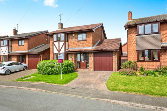 Thumbnail Detached house for sale in Hazelwood Drive, Gonerby Hill Foot, Grantham