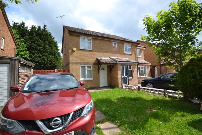 Thumbnail Semi-detached house to rent in Trevino Drive, Rushey Mead, Leicester