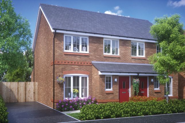 Thumbnail Semi-detached house for sale in "The Lea" at Walton Road, Drakelow, Burton-On-Trent