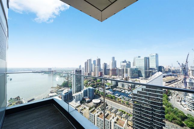 Thumbnail Flat to rent in Charrington Tower, 11 Biscayne Avenue, London