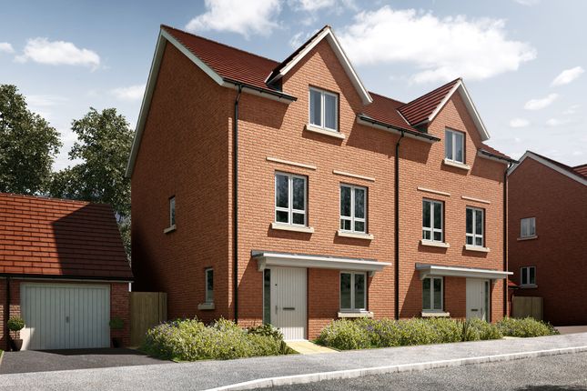 Thumbnail Terraced house for sale in "The Elmdon" at Leverett Way, Saffron Walden