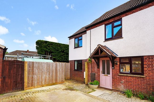 Thumbnail End terrace house for sale in Meadow Lea, Bishops Cleeve, Cheltenham, Gloucestershire