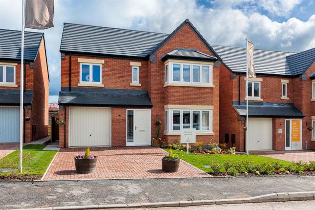 Thumbnail Detached house for sale in Birchwood Grove, Cheadle, Stoke-On-Trent