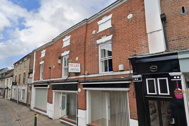 Retail premises to let in Church Street, Atherstone