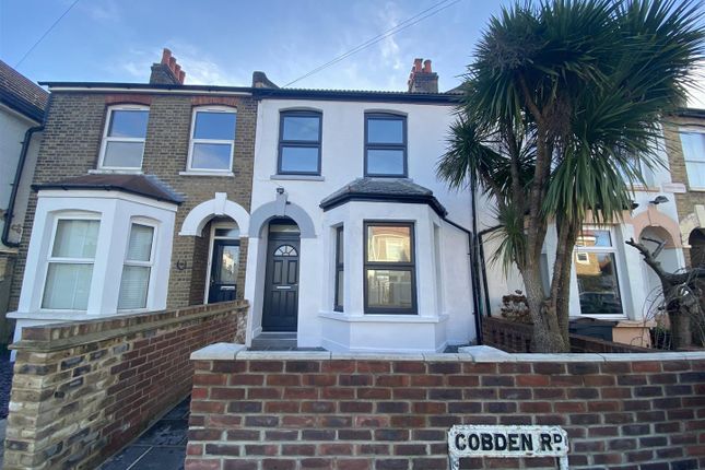 Thumbnail Terraced house to rent in Cobden Road, London