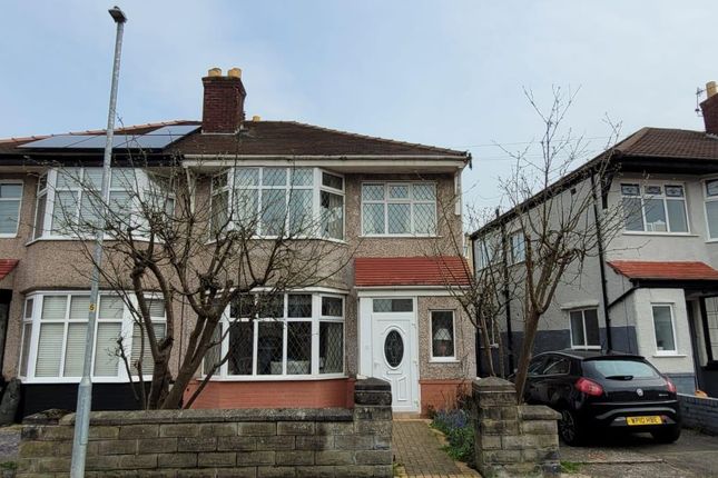 Thumbnail Semi-detached house for sale in Gainsborough Road, Wallasey
