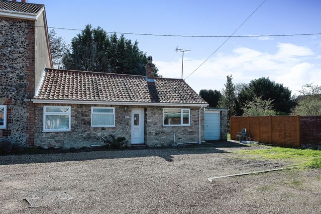 Thumbnail Semi-detached bungalow for sale in Holmsey Green, Beck Row, Bury St. Edmunds
