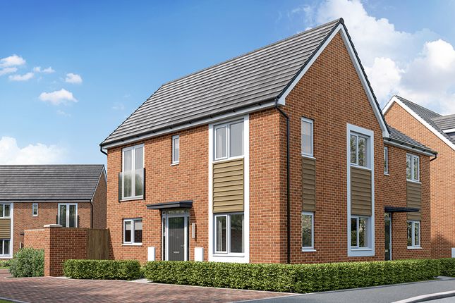 Thumbnail Semi-detached house for sale in "The Webster" at Heron Drive, Meon Vale, Stratford-Upon-Avon