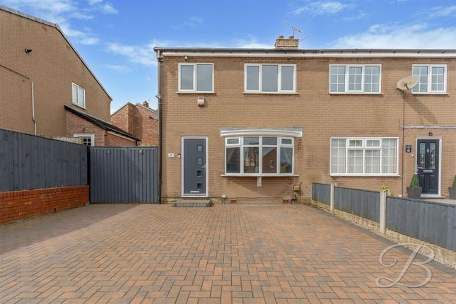 Semi-detached house for sale in Lymington Road, Mansfield