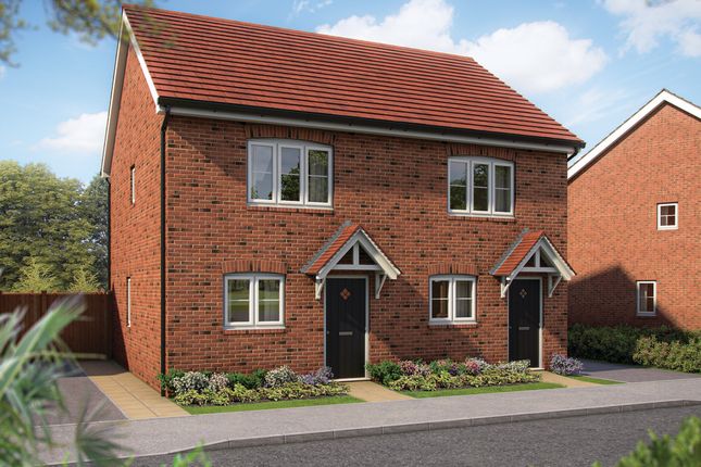 Thumbnail Semi-detached house for sale in "Hawthorn" at Canon Ward Way, Haslington, Crewe