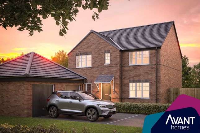 Thumbnail Detached house for sale in "The Thoresby" at Land Off Round Hill Avenue, Ingleby Barwick