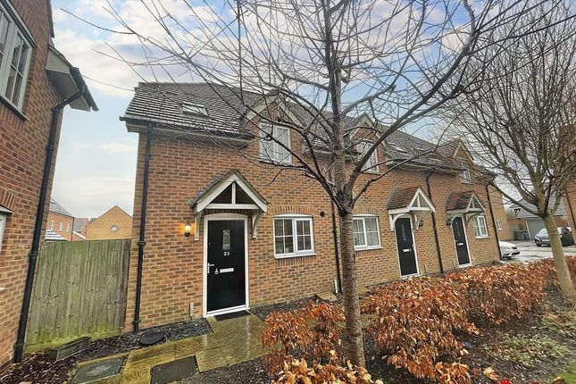 Thumbnail Semi-detached house for sale in Holdenby Drive, Weldon, Corby