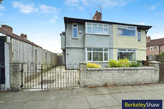 Thumbnail Semi-detached house for sale in Derwent Road, Crosby, Liverpool