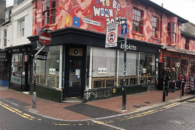 Retail premises to let in Trafalgar Street, Brighton