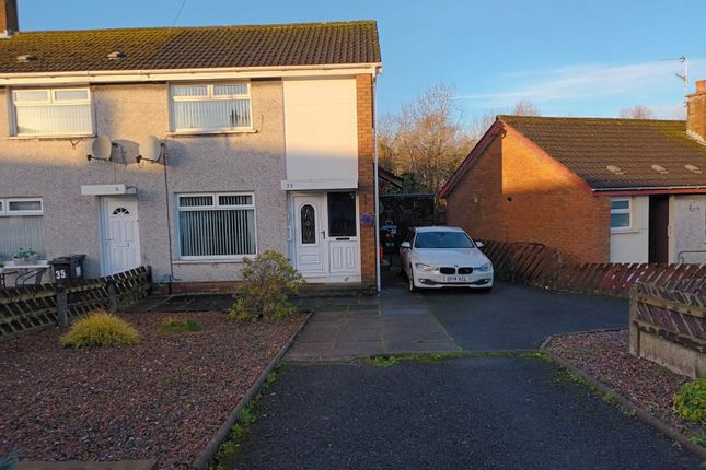 Thumbnail End terrace house to rent in Uppertown Drive, Newtownabbey, County Antrim