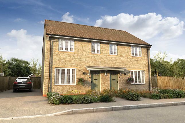 Semi-detached house for sale in "The Byron" at Haystack Avenue, Chippenham