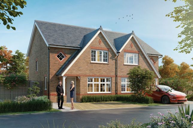 Thumbnail Semi-detached house for sale in "Letchworth" at Eurolink Way, Sittingbourne