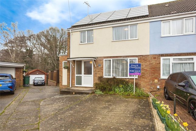 Thumbnail Semi-detached house for sale in Donne Close, Crawley, West Sussex