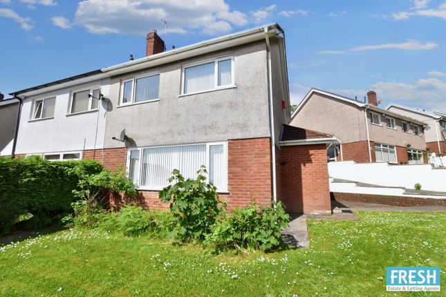 Semi-detached house for sale in Cwmgelli Drive, Treboeth, Swansea