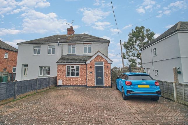 Thumbnail Semi-detached house for sale in Huncote Road, Stoney Stanton, Leicester
