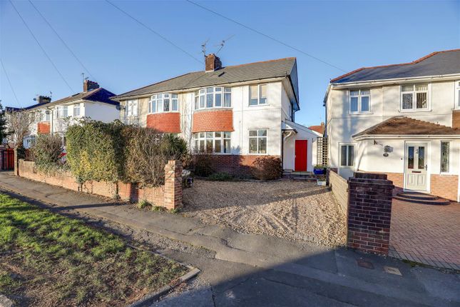 Thumbnail Semi-detached house for sale in Wordsworth Avenue, Penarth