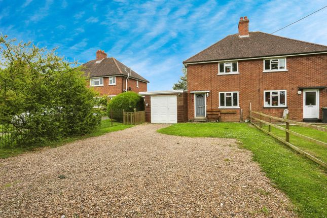Thumbnail Semi-detached house for sale in Bickers Hill Road, Laxfield, Woodbridge