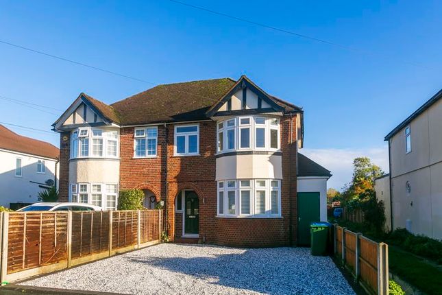 Thumbnail Semi-detached house for sale in Garden Road, Walton-On-Thames