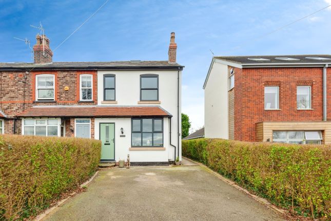 Thumbnail End terrace house for sale in Pavement Lane, Mobberley, Knutsford, Cheshire