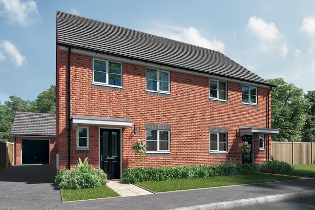 Semi-detached house for sale in "The Eveleigh" at Station Approach, Westbury