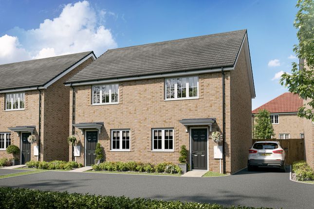 Thumbnail Semi-detached house for sale in "The Hardwick" at Meadowsweet Way, Ely