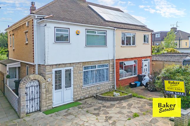 Thumbnail Semi-detached house for sale in Cardinal Drive, Barkingside