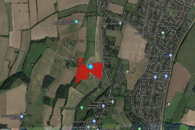 Land for sale in Hinton Manor Lane/ Lovedean Lane, Horndean, Havant, Hampshire