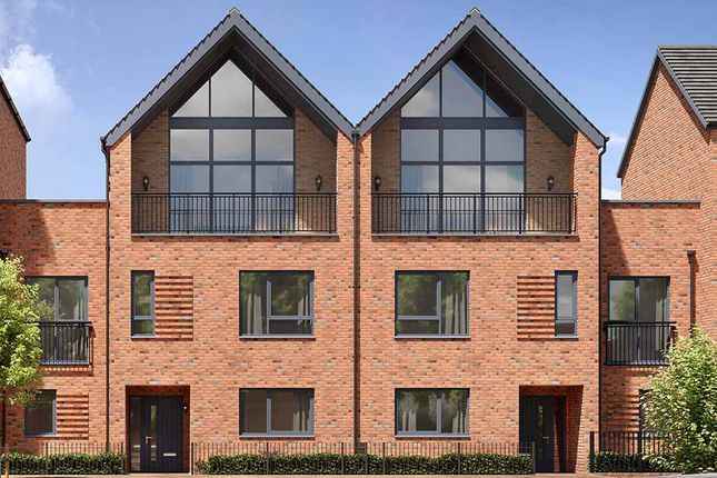 3-bed terraced on Plot 3, Frog Island, Leicester, £380,000