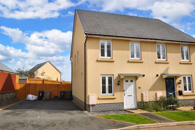 Thumbnail Semi-detached house to rent in Gould Place, Newton Abbot, Devon