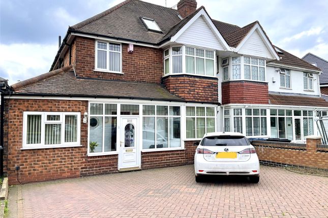 Thumbnail Semi-detached house for sale in Bromford Road, Hodge Hill, Birmingham