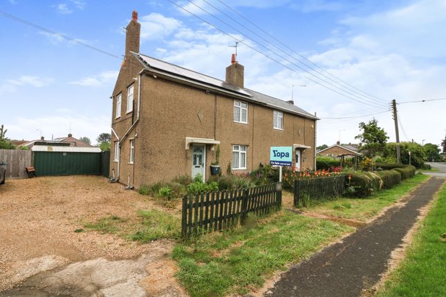 Thumbnail Semi-detached house for sale in High Street, Maxey, Peterborough