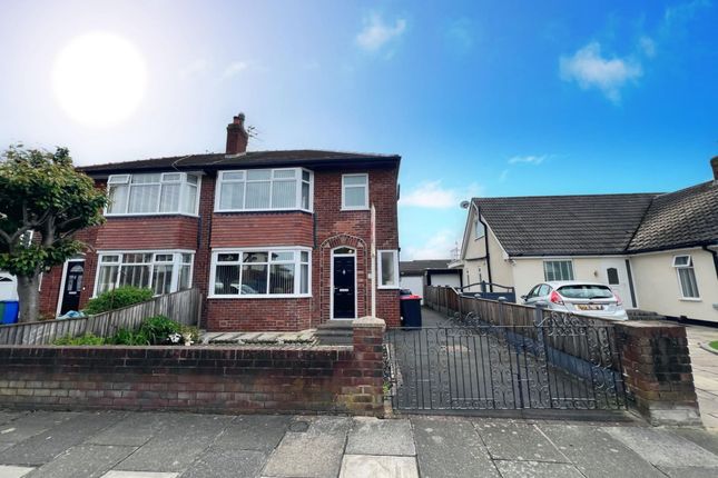 Thumbnail Semi-detached house for sale in Knowle Avenue, Cleveleys