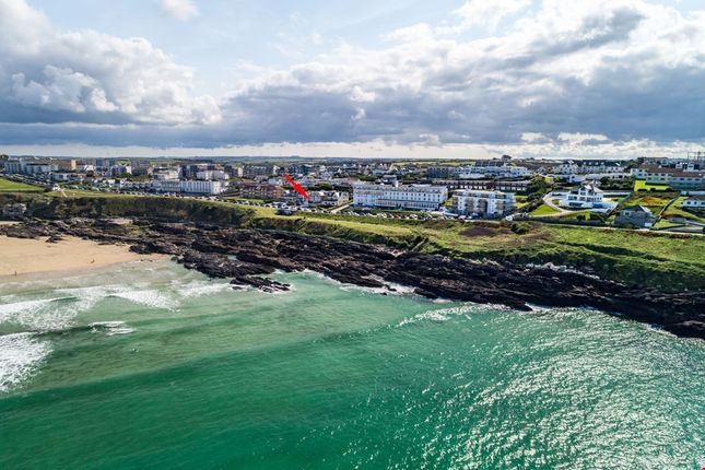 Thumbnail Flat for sale in Esplanade Road, Newquay, Cornwall
