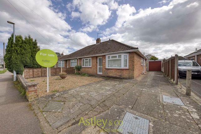 Thumbnail Semi-detached bungalow for sale in Booty Road, Thorpe St Andrew, Norwich