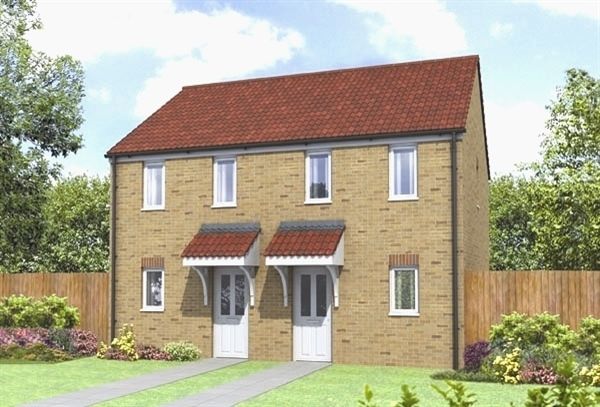 End terrace house for sale in "The Morden" at Church Hill Terrace, Church Hill, Sherburn In Elmet, Leeds